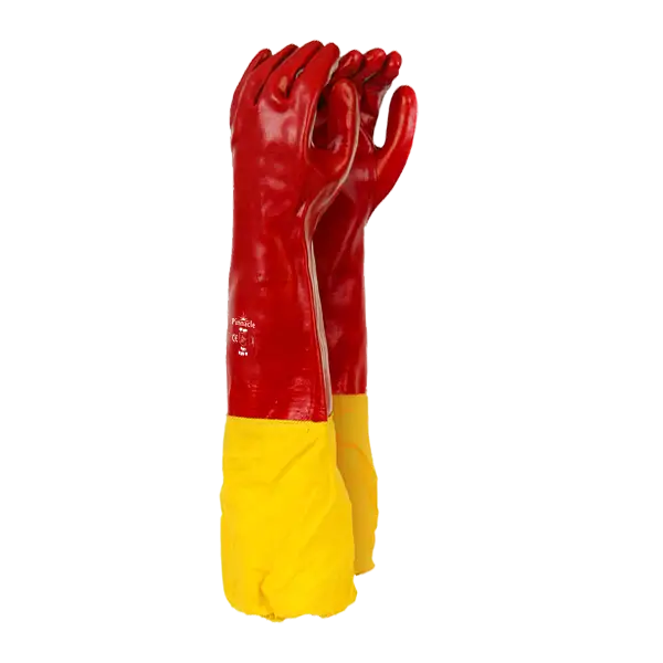 Pinnacle PVC Red Shoulder Glove