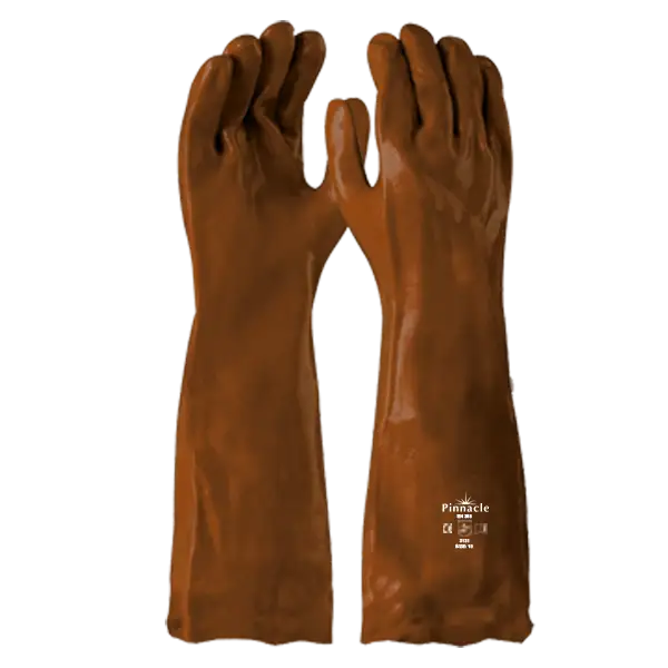Pinnacle PVC Brown 40 Gloves